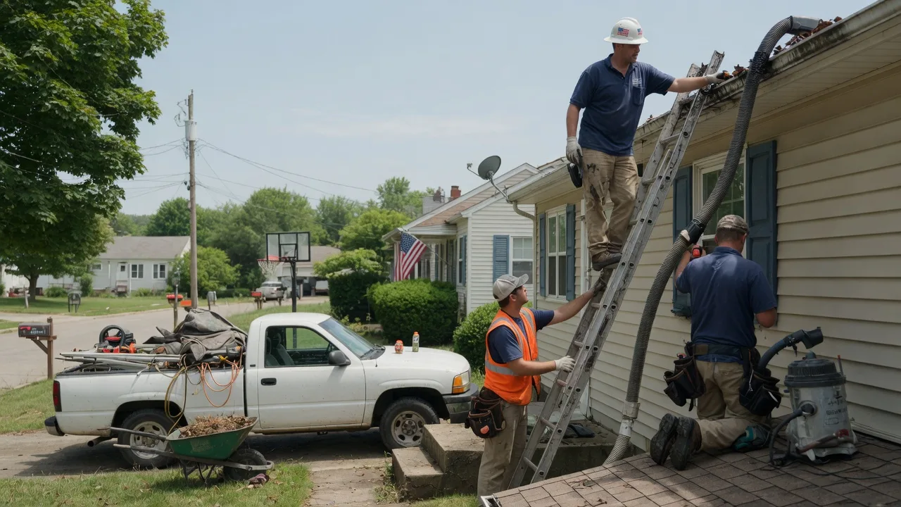 Gutter Installation in Nanty Glo, PA near me
